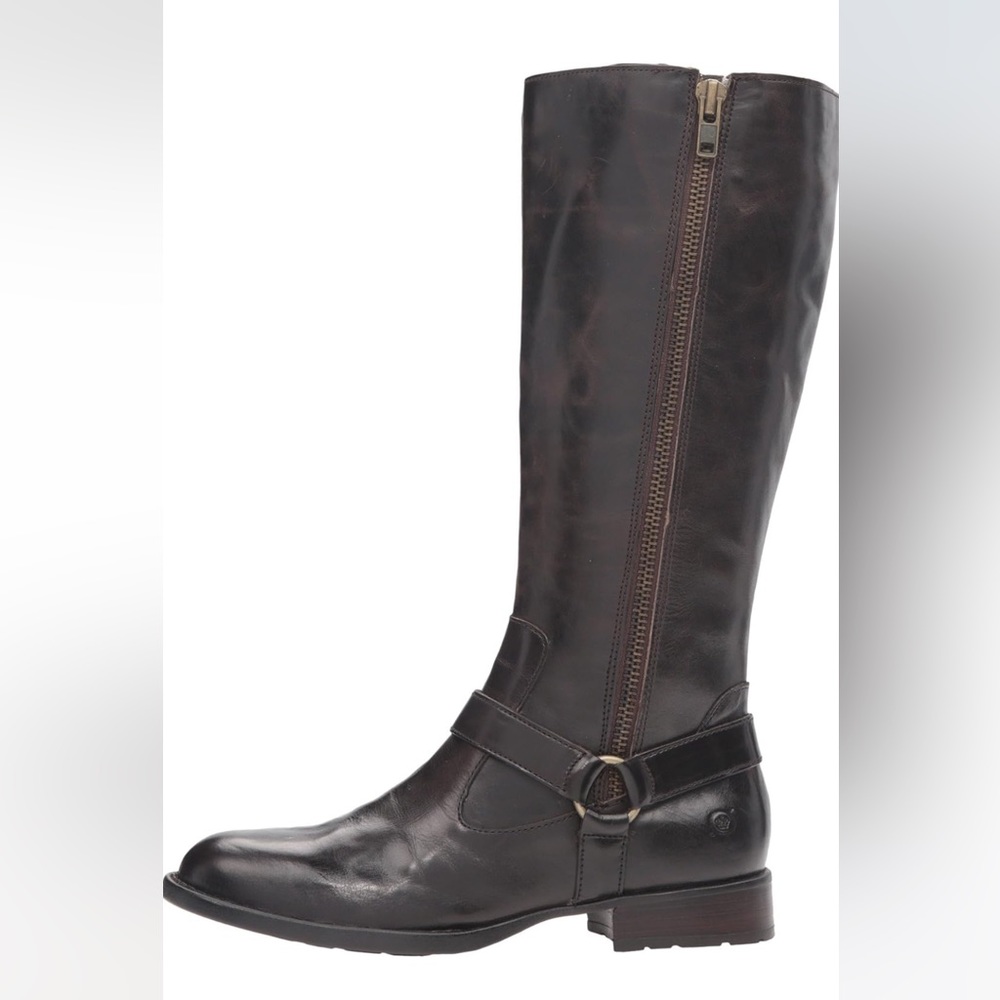 Born delall brown boots size 7